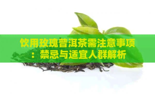饮用玫瑰普洱茶需注意事项：禁忌与适宜人群解析