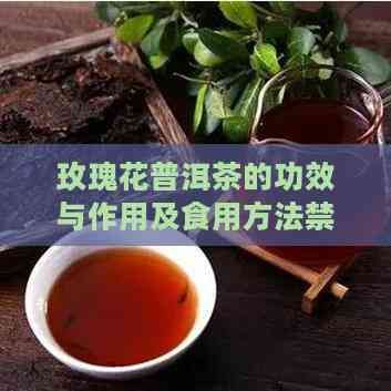 玫瑰花普洱茶的功效与作用及食用方法禁忌