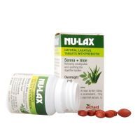 澳洲Nu-lax 蘆薈樂(lè)康片40片 2瓶 潤(rùn)腸通便養(yǎng)護(hù)容顏 排解毒素