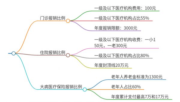 一老一小醫(yī)療報銷比例