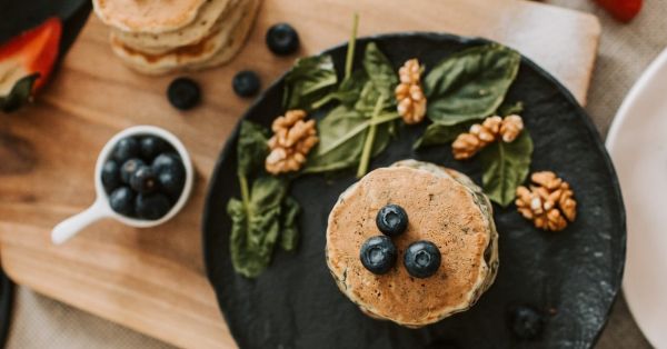 Tortitas de avena con frutos secos