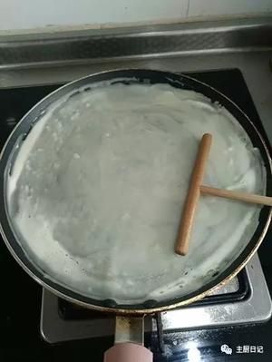 無(wú)油健康早餐雞蛋煎餅的做法 步驟2