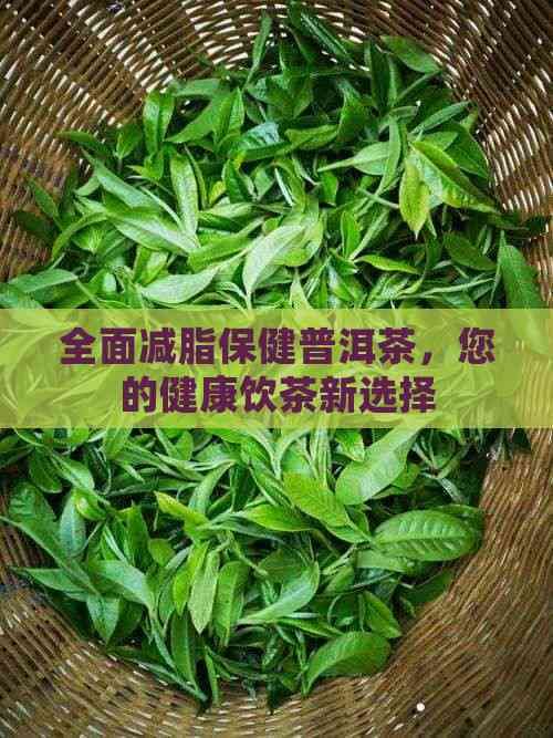 全面減脂保健普洱茶，您的健康飲茶新選擇