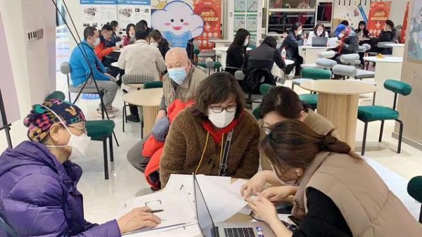 装修企业客流量增长。受访者供图