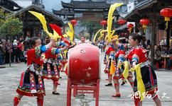 湘西墨戎苗寨旅游攻略之四方鼓