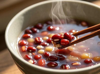 每100克紅豆約含20克優(yōu)質(zhì)蛋白質(zhì)，是構成身體細胞與組織的關鍵原料，對維持身體代謝和生理功能意義重大