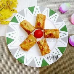 豆腐皮熏肉卷的做法[圖]