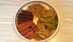 火鍋底料版的家常毛血旺的做法 步驟6