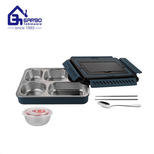 革命性的用餐体验：多功能便携式不锈钢饭盒
