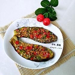 微波爐蒜香茄子的做法[圖]