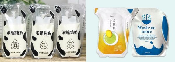 愛克林酸奶包裝