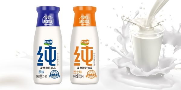 酸奶包裝設計 高端酸奶包裝設計 玻璃瓶酸奶包裝設計 酸奶包裝