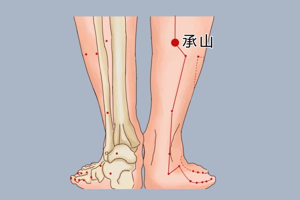 承山穴位置圖