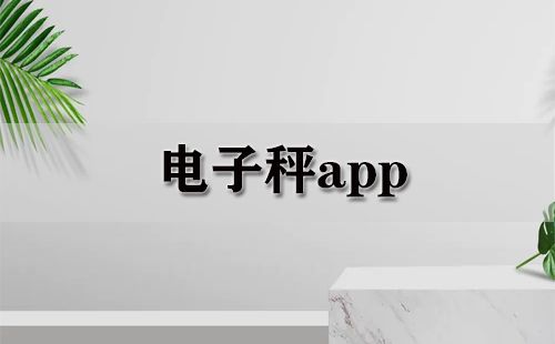 電子秤app大全-電子秤app哪個好