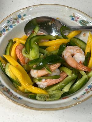 東南亞風(fēng)味酸甜蝦的做法 步驟5