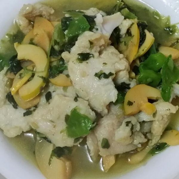 黑魚炒筍片的做法