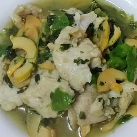 黑魚炒筍片