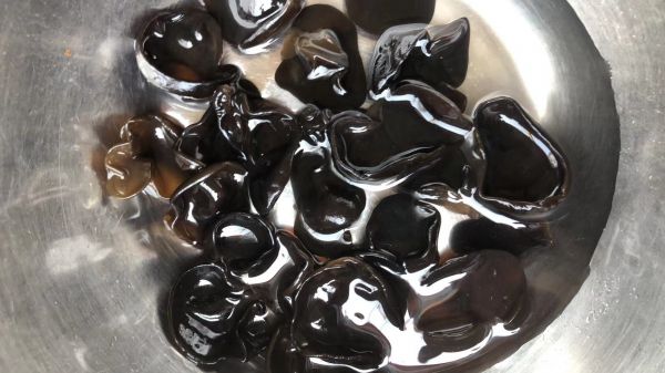 冷水與熱水泡發(fā)對比圖