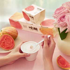 【卡士旗艦店】吃酸系列大顆果肉風(fēng)味發(fā)酵乳低溫酸奶140g*6杯