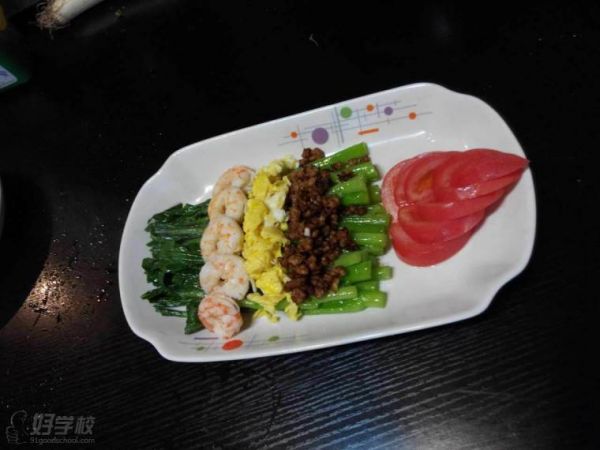 三色菜心