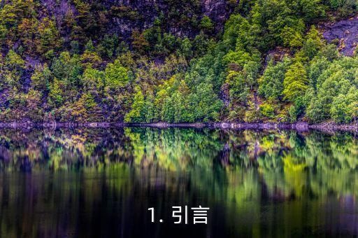 1. 引言