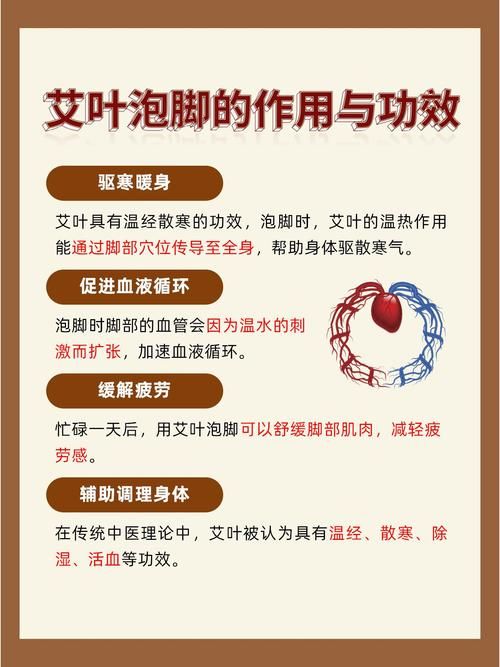 艾草泡腳的功效與作用