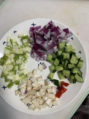 健身低脂黑米牛肉炒飯的做法 步驟2
