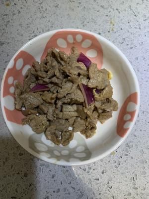 健身低脂黑米牛肉炒飯的做法 步驟4