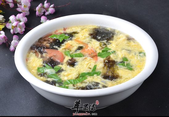 番茄雞蛋湯清熱生津健胃消食