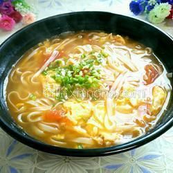 蕃茄雞蛋湯煮面的做法[圖]