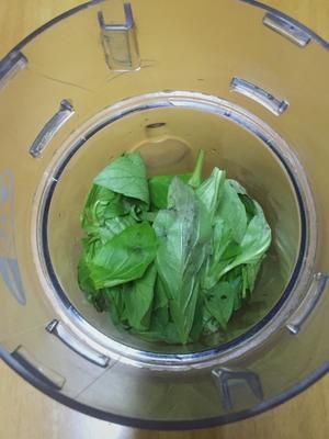 自制白搭西餐必備調(diào)味圣品羅勒醬的做法 步驟2
