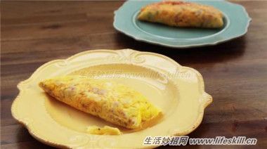 教你用保鮮袋制作早餐蛋卷，無油膩更健康~