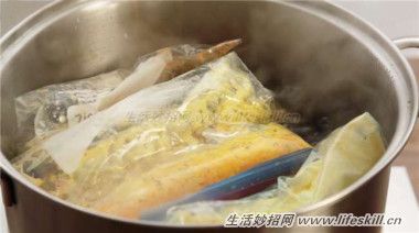 教你用保鮮袋制作早餐蛋卷，無油膩更健康~