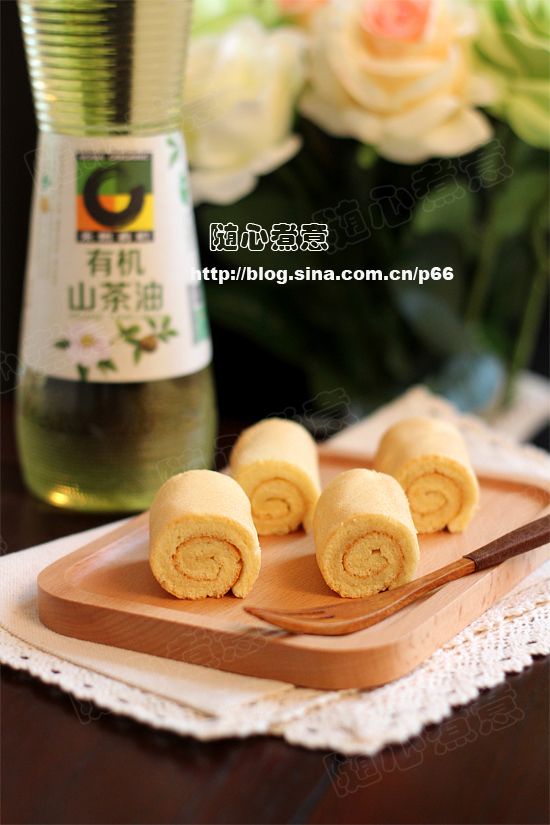 蜂蜜小蛋卷——#试用团#禾然有机橄榄油&山茶油