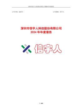 信宇人:2024年年度报告(更正后)