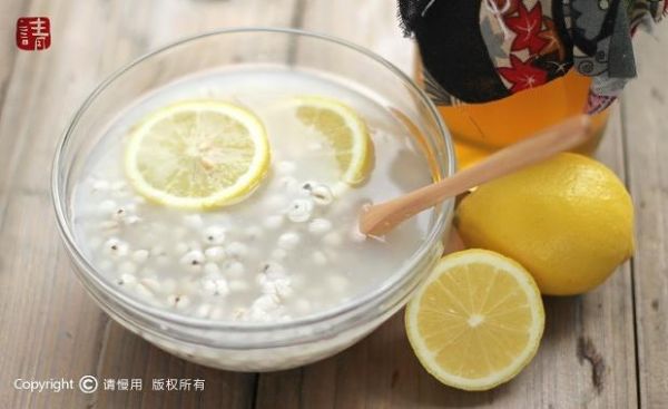 薏仁檸檬蜂蜜水—減肥必備的做法