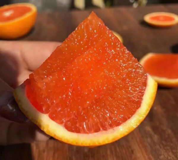 處理甜橙果肉