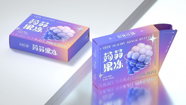 尚智×輕體計劃｜蒟蒻果凍系列包裝｜食品包裝設(shè)計