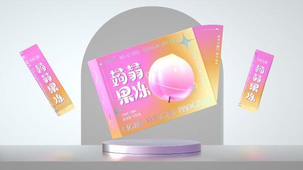 尚智×輕體計劃｜蒟蒻果凍系列包裝｜食品包裝設(shè)計