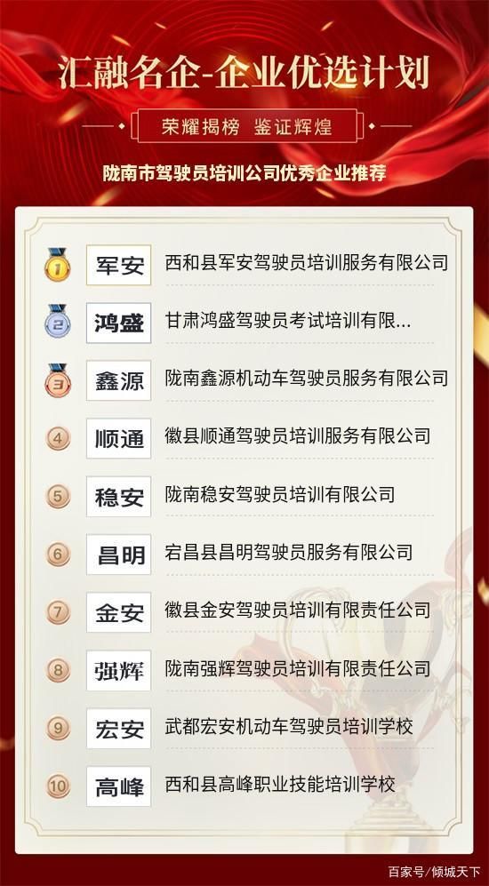 隴南市駕駛員培訓(xùn)公司優(yōu)秀企業(yè)推薦-有駕