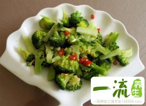 涼拌西蘭花的做法