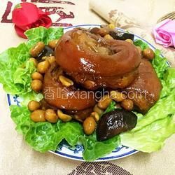 花生燉豬蹄的做法[圖]
