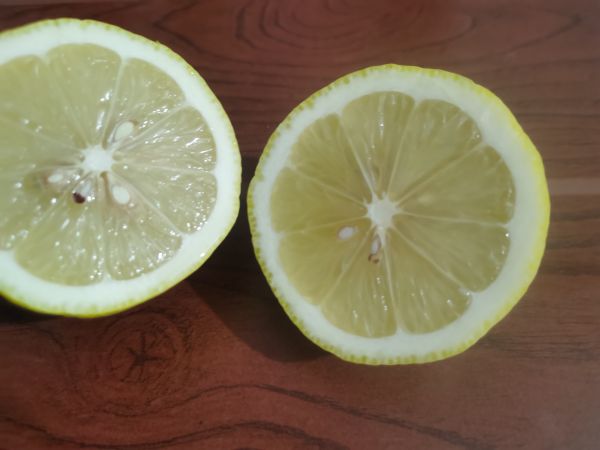 柠檬与蜂蜜特写