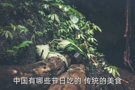 中国有哪些节日吃的 传统的美食