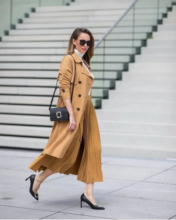 秋冬服装穿搭,裙装日常穿搭