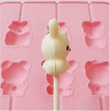 3D立體卡通巧克力棒棒糖的做法 步驟7