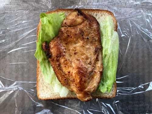 健康鸡胸三明治