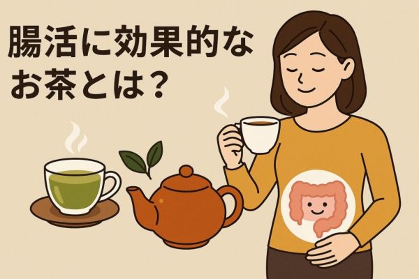 腸活に効果的なお茶とは？