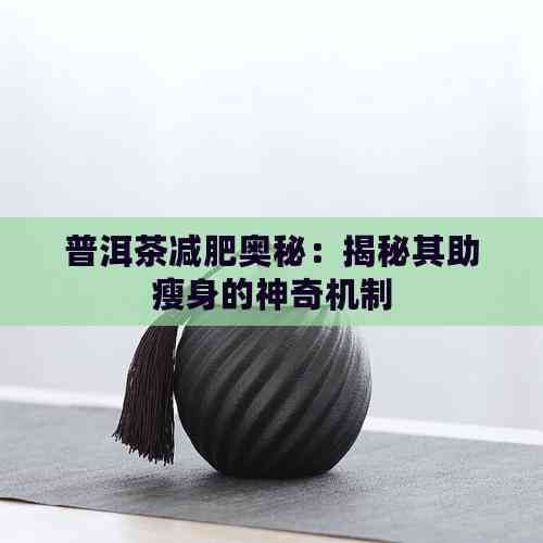 普洱茶減肥奧秘：揭秘其助瘦身的神奇機制