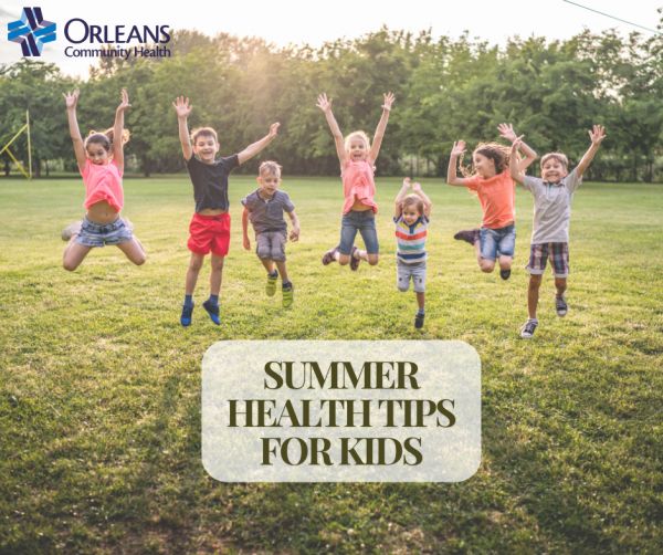 Summer health tips for kids from water safety to bugs, to, sunscreen, and bike safety.